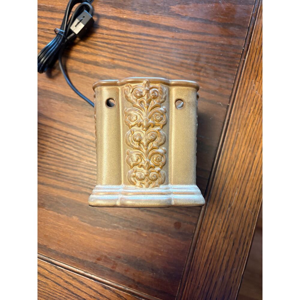 Scentsy Trellis Tuscan Style Full Size Wax Warmer No Dish